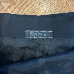 Prada Black Pencil Skirt