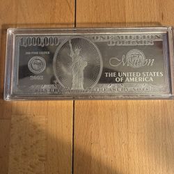 Pure Silver Collectors Item 