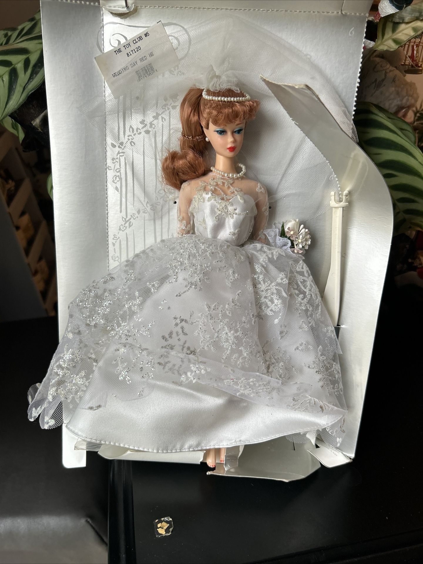 Wedding Day Red Hair Barbie 1996 17120 NRFB READ!!