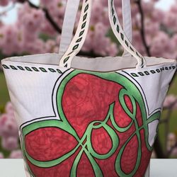 Brighton Love and Joy Canvas Tote Bag