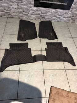 Lasfit All-Weather Rubber Floor Mats Set