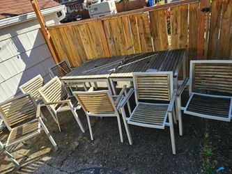 Outdoor table set