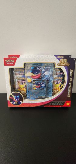 Pokémon TCG Greninja ex Box 30th Celebration