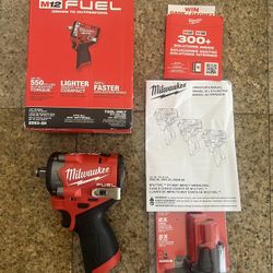 MILWAUKEE,,1/2” Impact Wrench M12
