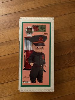 Rare 1940s Buddy Lee Phillips 66 Doll- All Original in Rare Green Uniform Ltd Ed