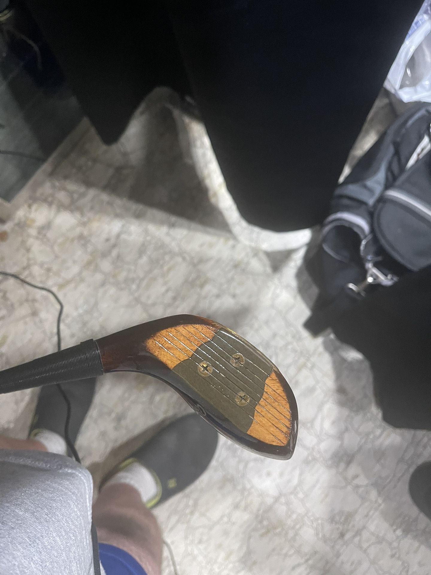 Rob T Jones Jr Spalding Persimmon 3 Wood