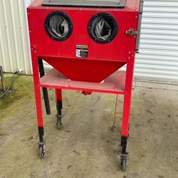 Sand blaster cabinet