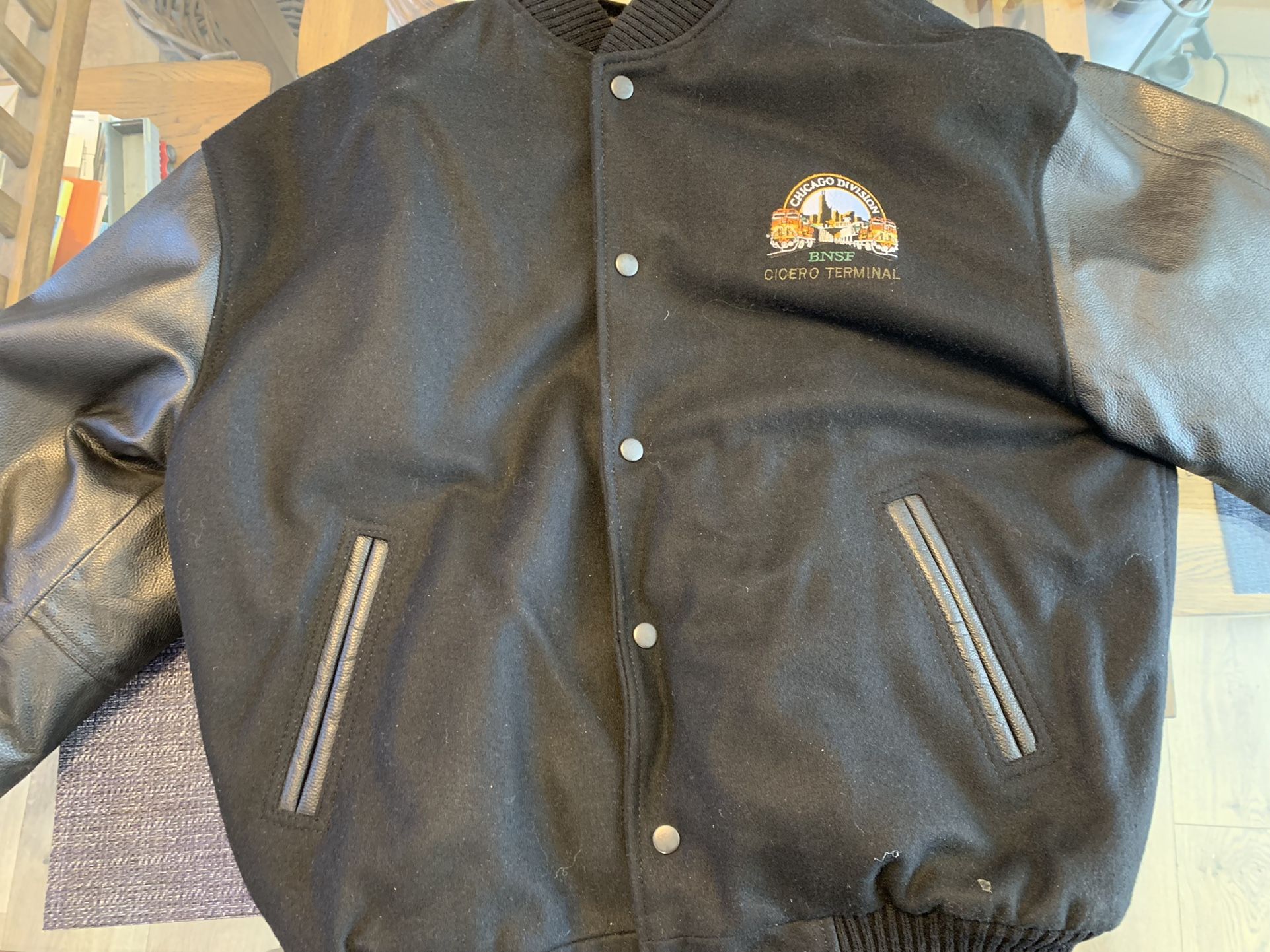BNSF Railroad Chicago Division Jacket