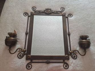 Vintage brass mirror (read below)