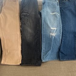 Girls Baggy Jeans