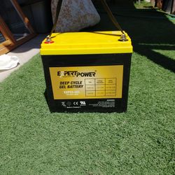 Expert power Deep Cycle Gel Battery.Exp55-gel 12V  55Ah/20Hr