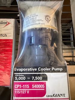 Little Giant Evaporative Cooler Pump