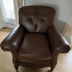 Leather Brown Chair 