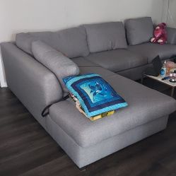 Gray couch