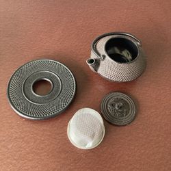 Hammered Cast Iron Kettle New 