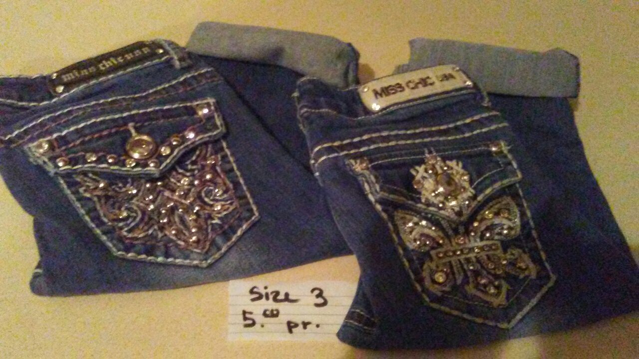 Miss chic usa size 3.