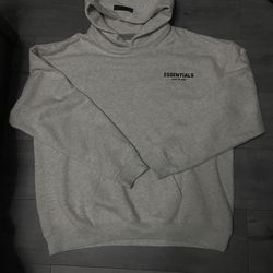 Essentials hoodie light oatmeal