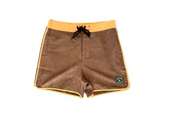Men's Surf Trunks by Hobo Surf Society - Brown