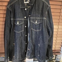 Men’s Vintage Nautica Jean Jacket $50 Size XXL