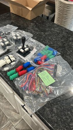 Arcade Cabinet DIY Kit with Buttons and Wiring