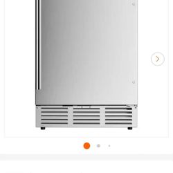 24 in. Singe Zone Beverage and Wine Cooler in Stainless Steel