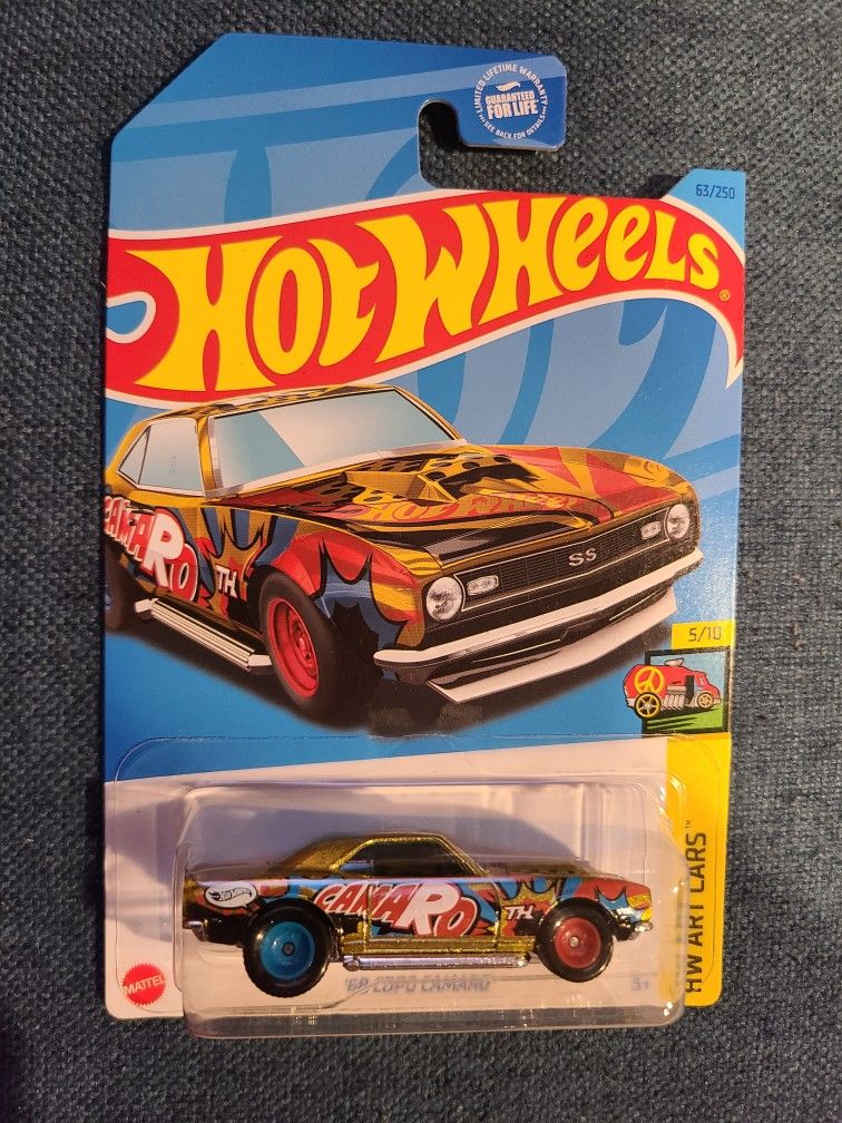 Hot Wheels 68' Copo Camaro Super Treasure Hunt