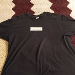 Supreme Burberry Box Logo Tee