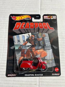 Hotwheels Diecast DeadPool Scooter