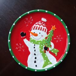 Christmas Cookie Plate