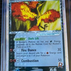 Pokémon Team Rocket Returns Moltres ex Holo