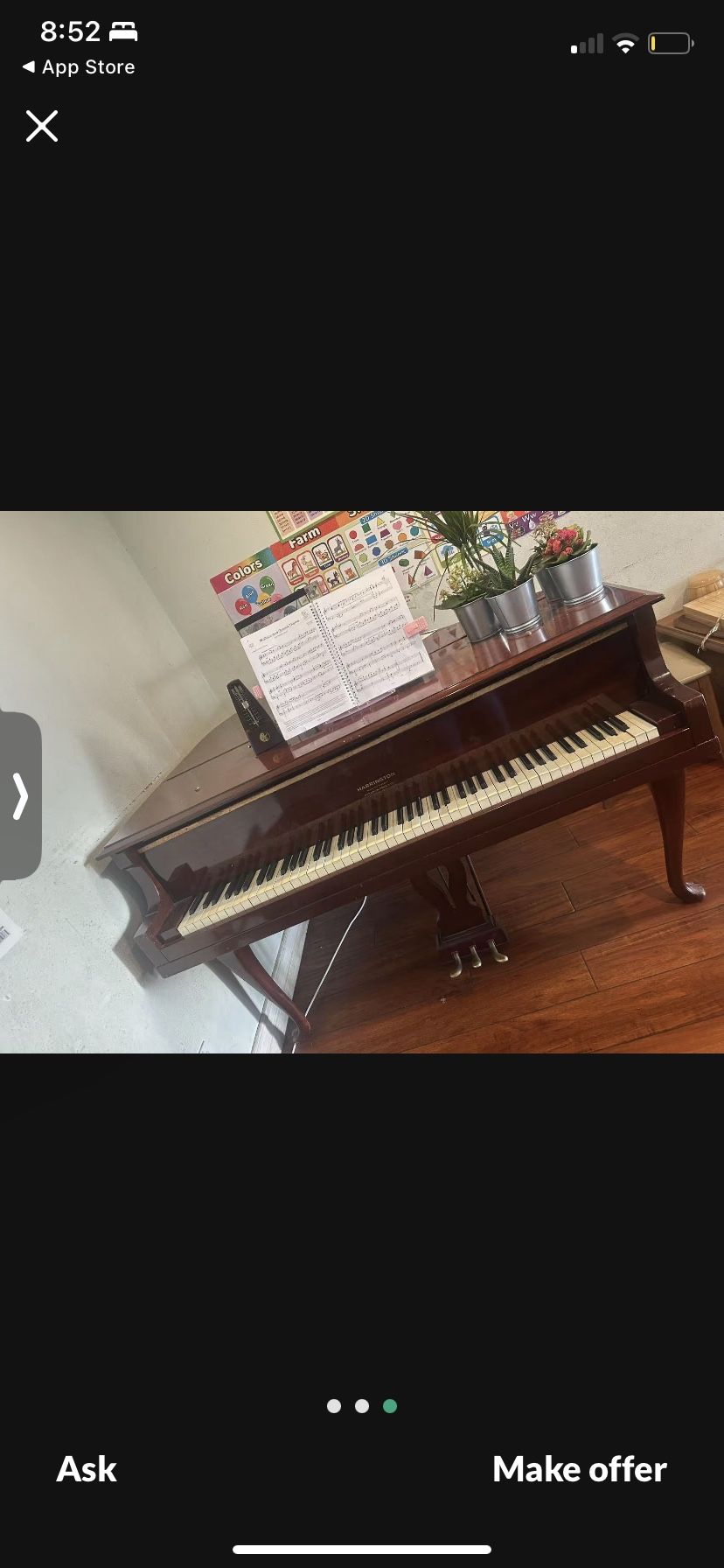 Baby Grand Piano