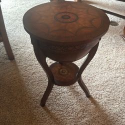 Wooden Accent Table 