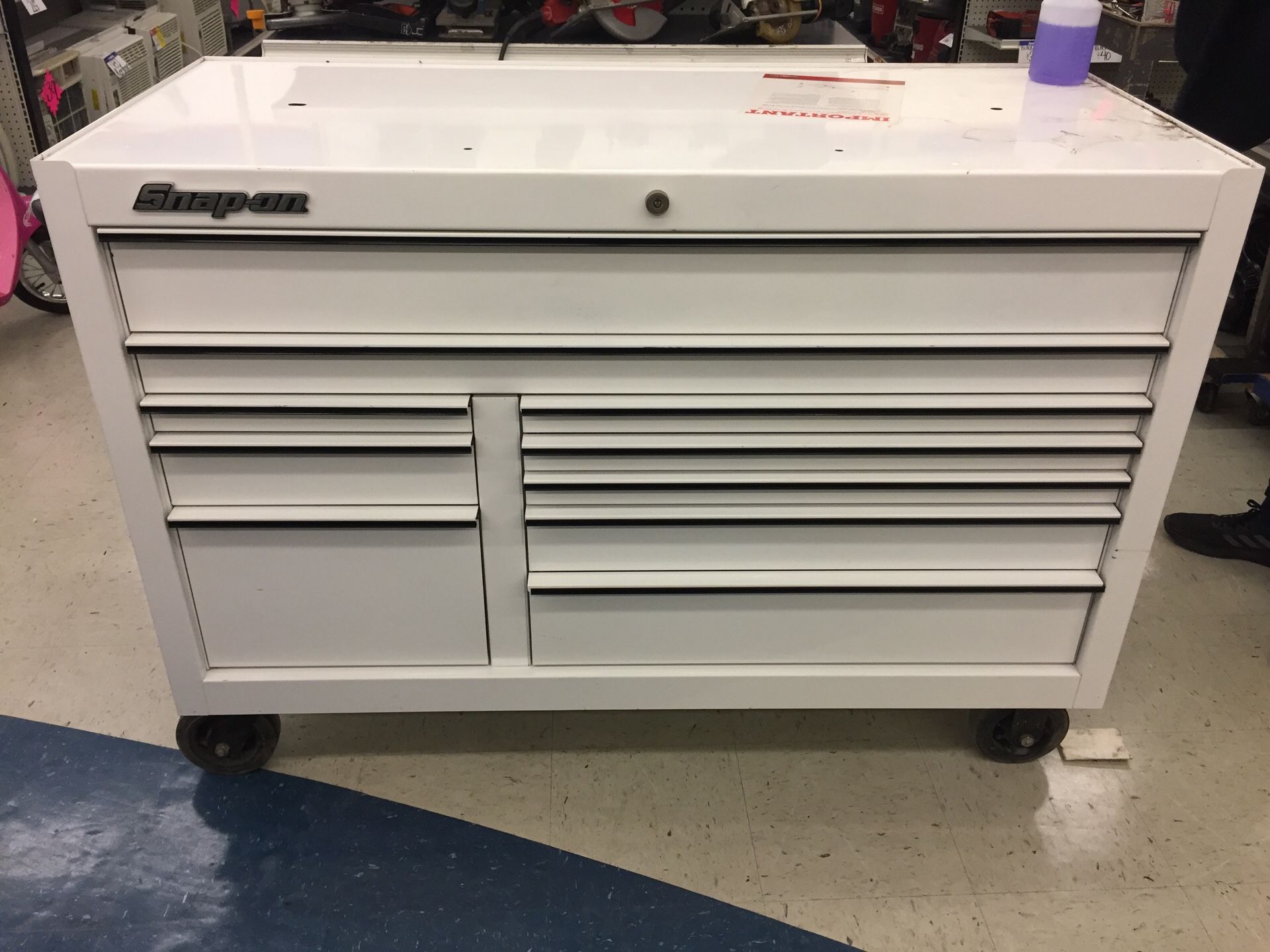 Snap On Tool Box White