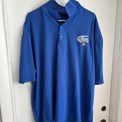 NFL / Bud Light blue Polo Shirt XXL