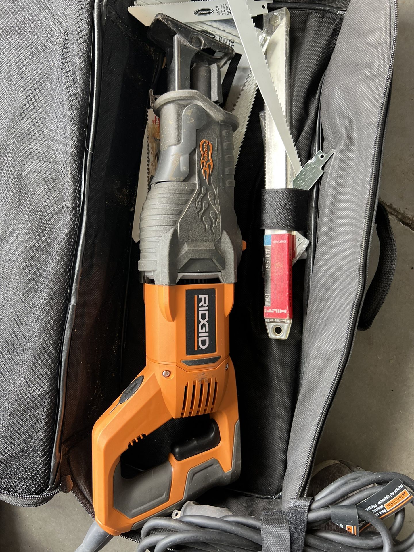 Ridgid (corded) Reciprocating Saw