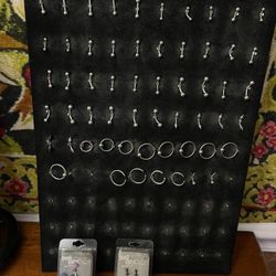 Body Piercing Jewelry Mixed Lot