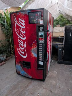 Coke vending machine