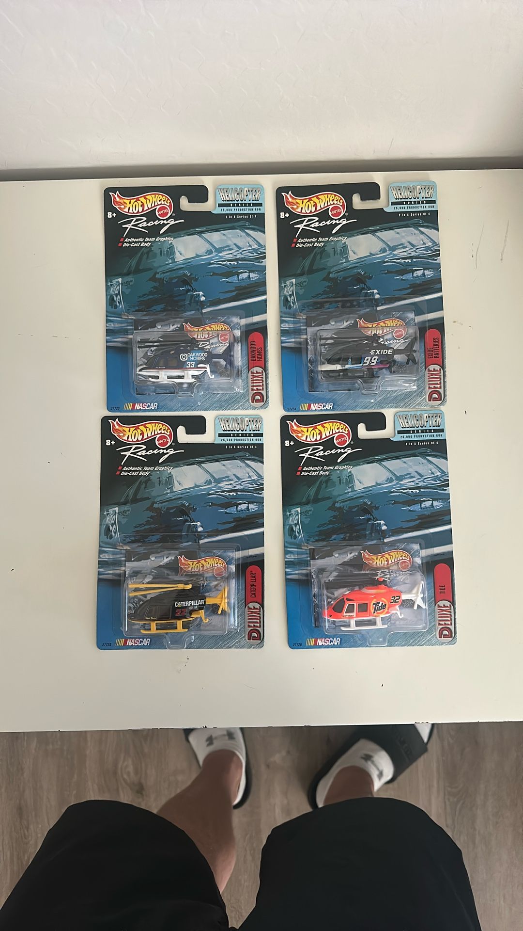 Hot Wheels Helicopter Series 1-4