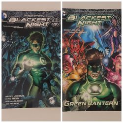 Blackest Night Green Lantern book set