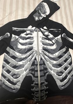 Mens Skeleton Sweater