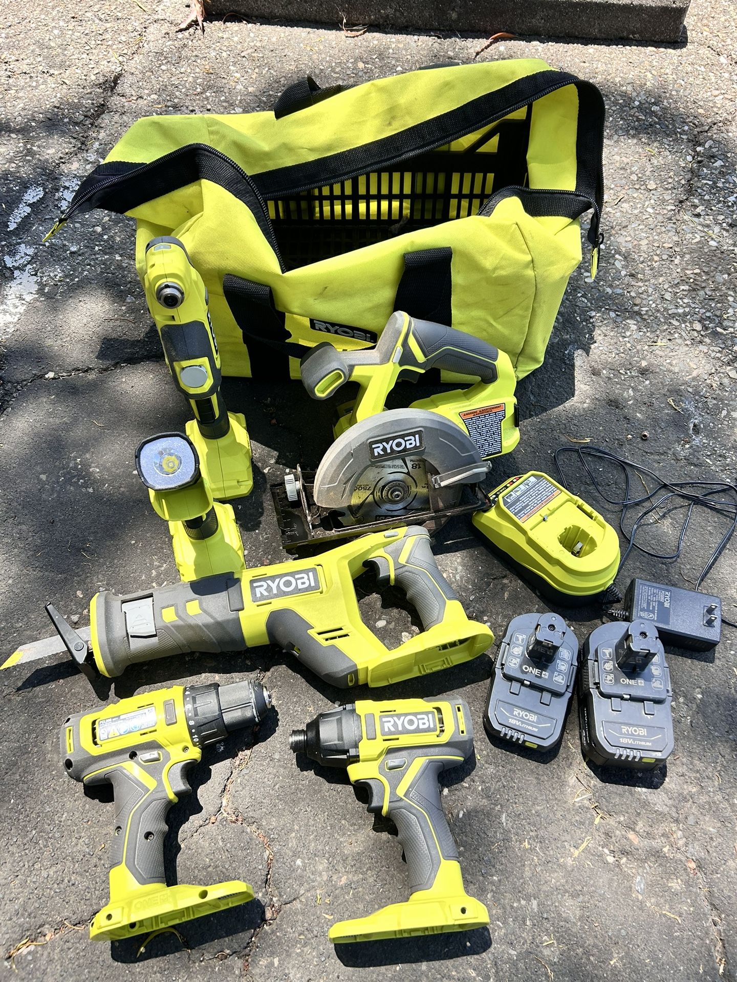 Ryobi Tool Set