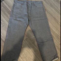 38x30 Levi 501s jeans grey 
