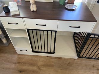 Dog Kennel console table