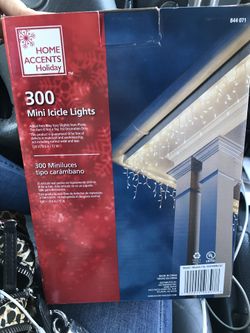 Christmas Mini icicle lights - BRAND NEW