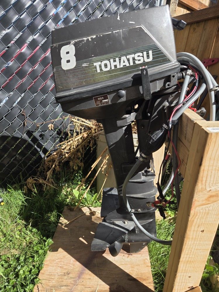 Tohatsu 8HP Long Shaft Outboard Engine