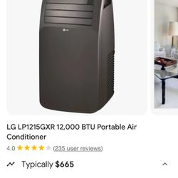 Lg 12,000 BTU Never Used