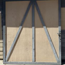 2 Heavy-Duty Barn Doors – Custom Built, Solid Wood