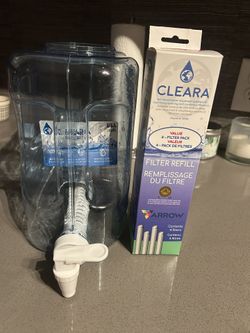 Cleara Filter Tank + 3 Replacements