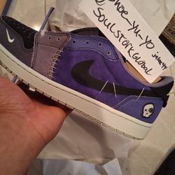 Air Jordan 1 Retro LOW OG VOODOO Alternate Sizes 10, 13, and 14