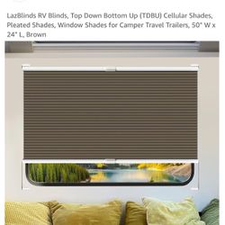 LazBlinds RV Door Window Blind